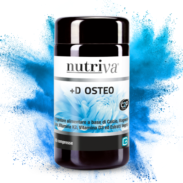 Nutriva +D OSTEO, 950mg, 60 tablečių