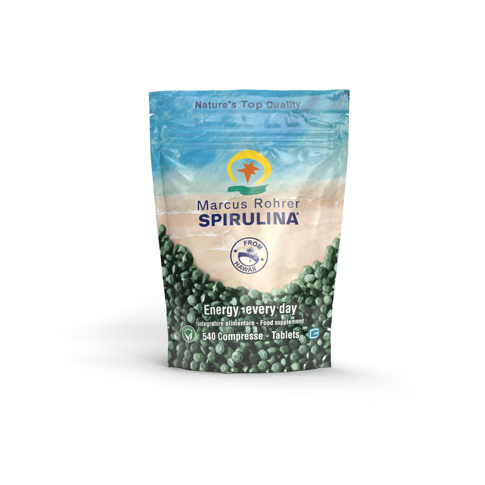 Marcus Rohrer Spirulina, 300 mg, 540 tablečių