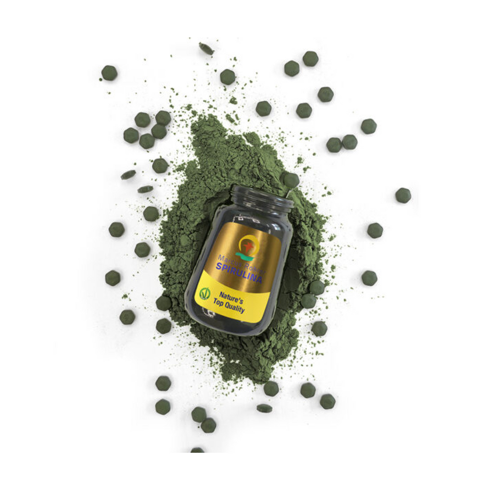 
                      
                        Marcus Rohrer Spirulina, 300 mg, 180 tablečių
                      
                    