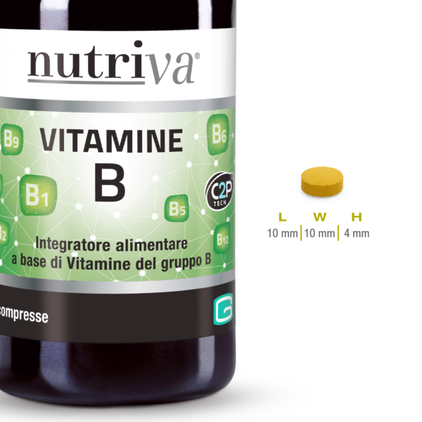 
                      
                        Nutriva Vitamine B, 400mg, 50 tablečių
                      
                    