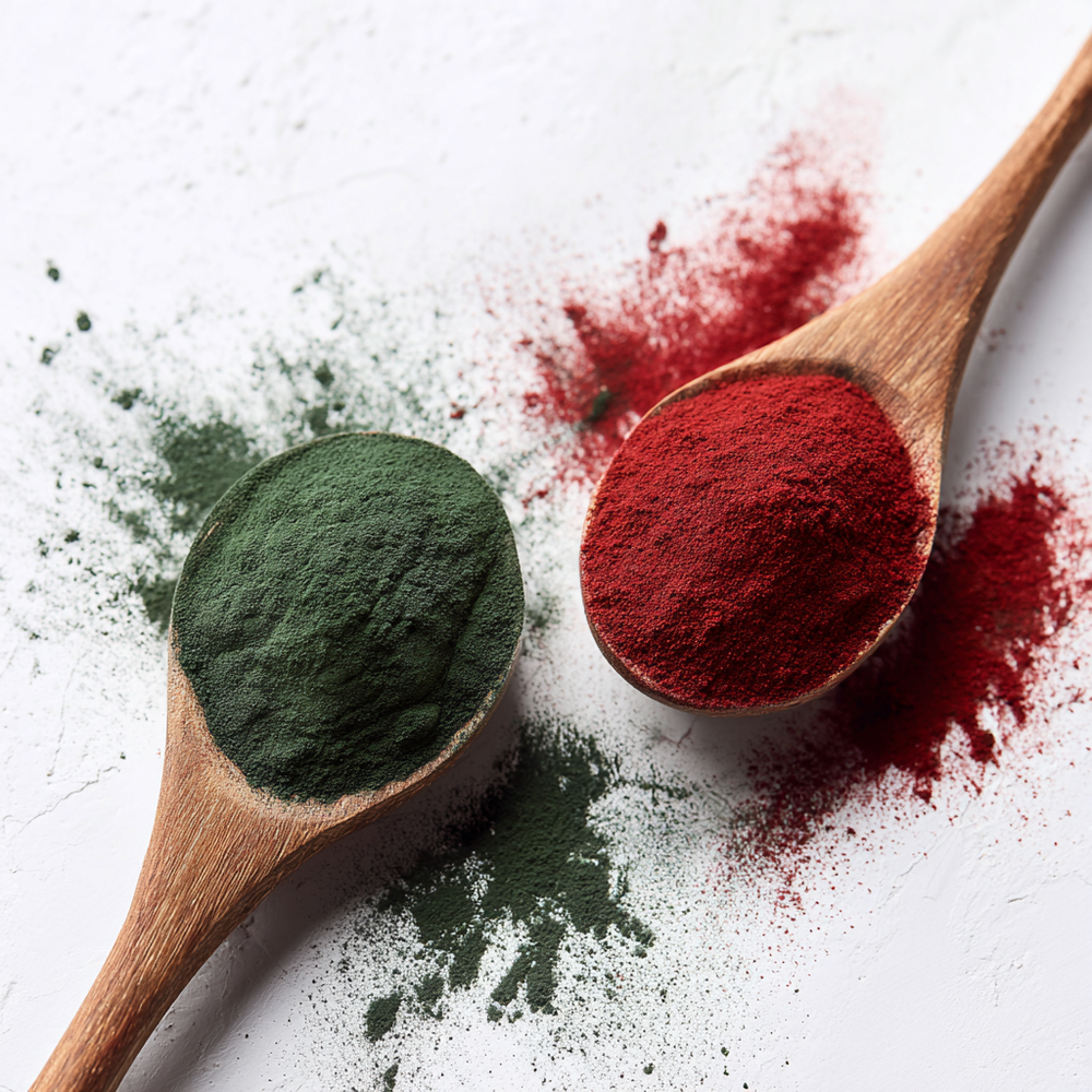 Marcus Rohrer rinkinys: Astaxantina ir Spirulina